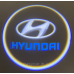 Логотип підсвічування двері Хюндай Lazer door logo HYUNDAI