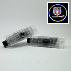 Логотип підсвітка дверей Додж Lazer door logo light Dodge Challenger