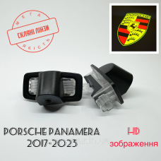 Логотип підсвітка дверей Lazer door logo light PORSCHE Лінза скло HD зображення, PREMIUM