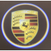 Логотип підсвічування двері Порше Lazer door logo PORSHE Логотип підсвічування двері Порше Lazer door logo PORSHE