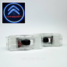 Логотип підсвітка дверей Сітроен Lazer door logo light CITROEN