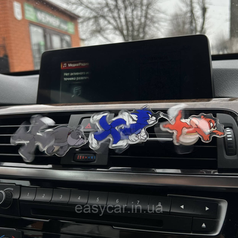 Декоративна іграшка в авто Том, Джері і Спайк “Tom, Jerry & Spike“ Декоративна іграшка в авто Том, Джері і Спайк “Tom, Jerry & Spike“