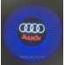 Логотип підсвічування двері Ауді Lazer door logo AUDI Логотип підсвічування двері Ауді Lazer door logo AUDI