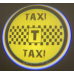 Логотип підсвічування двері Таксі Lazer door logo TAXI