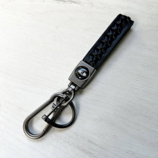 Плетений брелок для ключів авто Lada Сатин