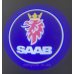 Логотип підсвічування двері Сааб Lazer door logo SAAB Логотип підсвічування двері Сааб Lazer door logo SAAB