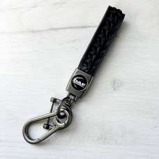 Плетений брелок для ключів авто DAF Сатин