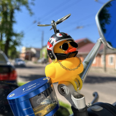 Качка АКУЛА декоративна + кріплення на вело/мото