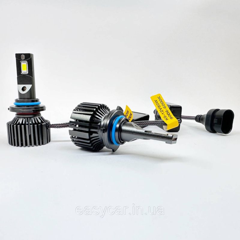 LED HB3 9005 (5500K) Світлодіодна лампа, K9 60 W 14400 Lm CANBUS LED HB3 9005 (5500K) Світлодіодна лампа, K9 60 W 14400 Lm CANBUS