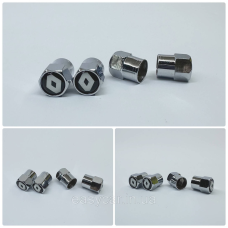 Захисні ковпачки на ніпеля Renault 4 шт. Хром