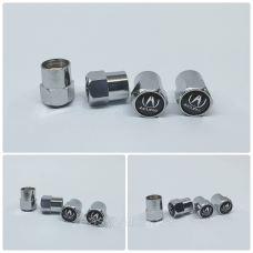 Захисні ковпачки на ніпеля Acura 4 шт. Хром