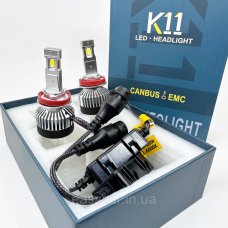 LED Can H11 Світлодіодна лампа K11 CANBUS 60 W 15000LM PREMIUM