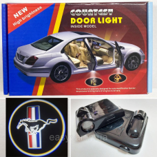 Логотип підсвічування двері Форд Lazer door logo light FORD MUSTANG