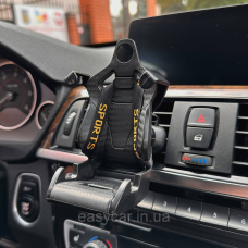 Тримач “Спортивне крісло“ для телефону з Чорним ременем