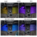 Підсвітка салону автомобіля Led RGB (багатобарвна) + Музика