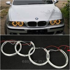 LED Ангельські оченята на BMW E36/38/39/46 Білий + Оранжевий