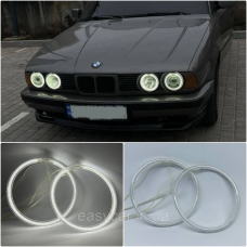 CCFL Ангельські оченята на BMW E30, E32, E34 Білі