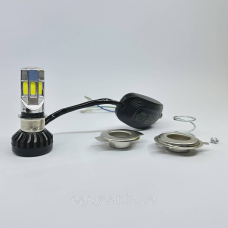 LED лампа на мотоцикл 35W H4/S2/P15D-25-1
