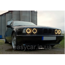 CCFL Ангельські оченята на BMW E30, E32, E34 Жовті
