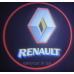 Логотип підсвітка дверей Рено door logo Renault RED Логотип підсвітка дверей Рено door logo Renault RED