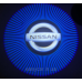 Логотип підсвітка дверей Нісан door logo Nissan Логотип підсвітка дверей Нісан door logo Nissan