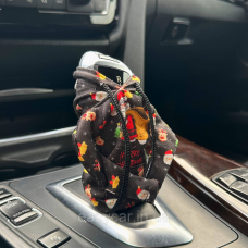 Худі на ручку КПП, худі Чорне з Новорічним принтом