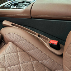 Заглушки між сидінням і консоллю авто Коричневі