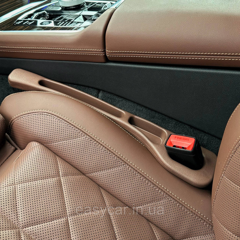 Заглушки між сидінням і консоллю авто Коричневі Заглушки між сидінням і консоллю авто Коричневі