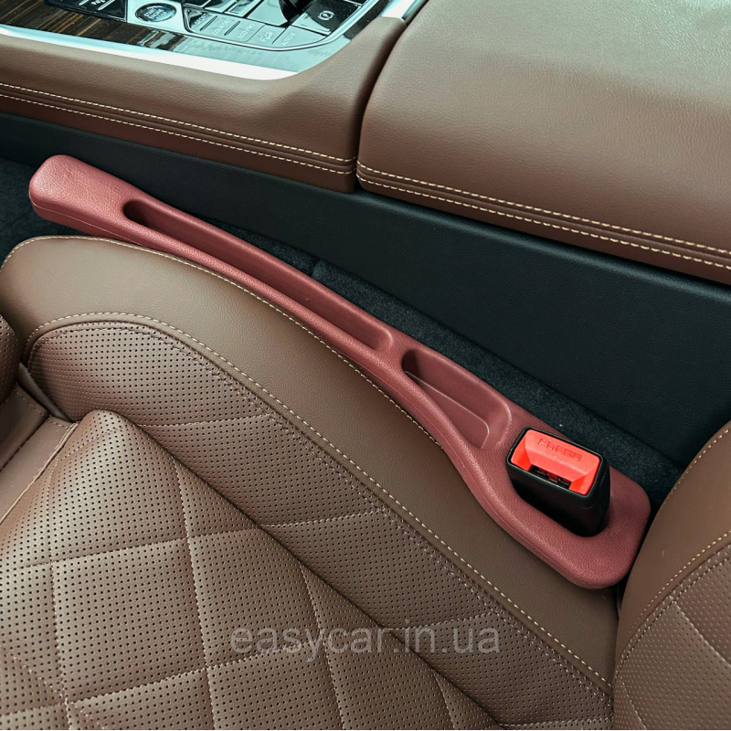 Заглушки між сидінням і консоллю авто Червоні Заглушки між сидінням і консоллю авто Червоні