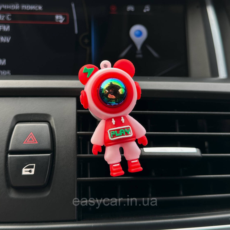 Ароматизатор “Космонавт” для авто Рожевий