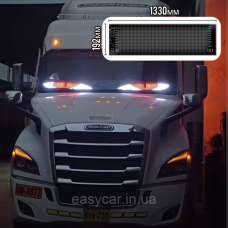 Еквалайзер на скло автомобіля з управлінням через телефон 192х1330мм