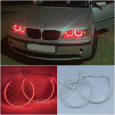 CCFL Ангельські оченята на BMW E36, E38, E39, E46 (з лінзою) Червоні