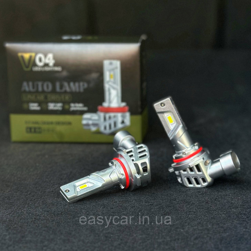 LED Світлодіодні лампи HB4 9006 (6500K) V04 28W 3800Lm LED Світлодіодні лампи HB4 9006 (6500K) V04 28W 3800Lm