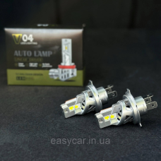 LED Світлодіодні лампи H4 (6500K) V04 28W 3800Lm
