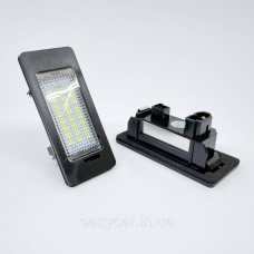 Штатна LED-підсвітка номерних знаків BMW E81, E90, E60, X1/E84, X5/E70, X6/E71