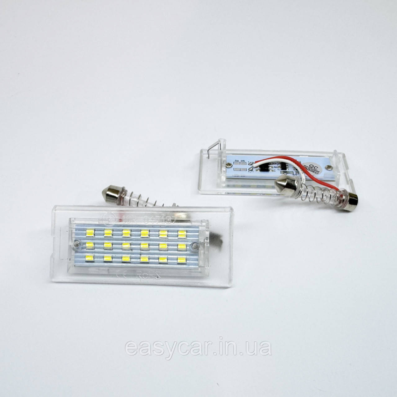 Штатна LED-підсвітка номерних знаків BMW Х3 Е83, Х5 Е53 Штатна LED-підсвітка номерних знаків BMW Х3 Е83, Х5 Е53