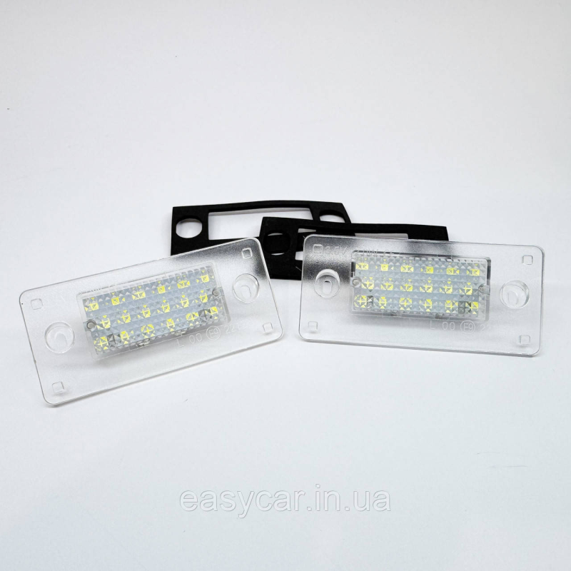 Штатна LED-підсвітка номерних знаків Audi A3 8L, A4 B5 Штатна LED-підсвітка номерних знаків Audi A3 8L, A4 B5