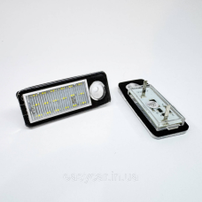 Штатна LED-підсвітка номерних знаків Audi A6 C5/4B Sedan (Canbus)