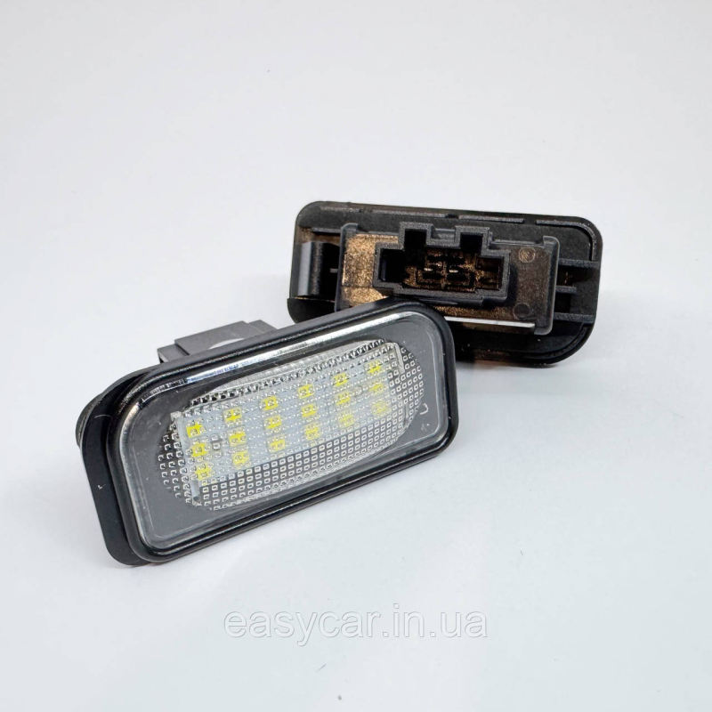 Штатна LED-підсвітка номерних знаків Mersedes-Benz W203 4D Штатна LED-підсвітка номерних знаків Mersedes-Benz W203 4D