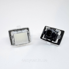 Штатна LED-підсвітка номерних знаків Mersedes-Benz W204, W207, W216, W218, W212, W221, W231 (R231)