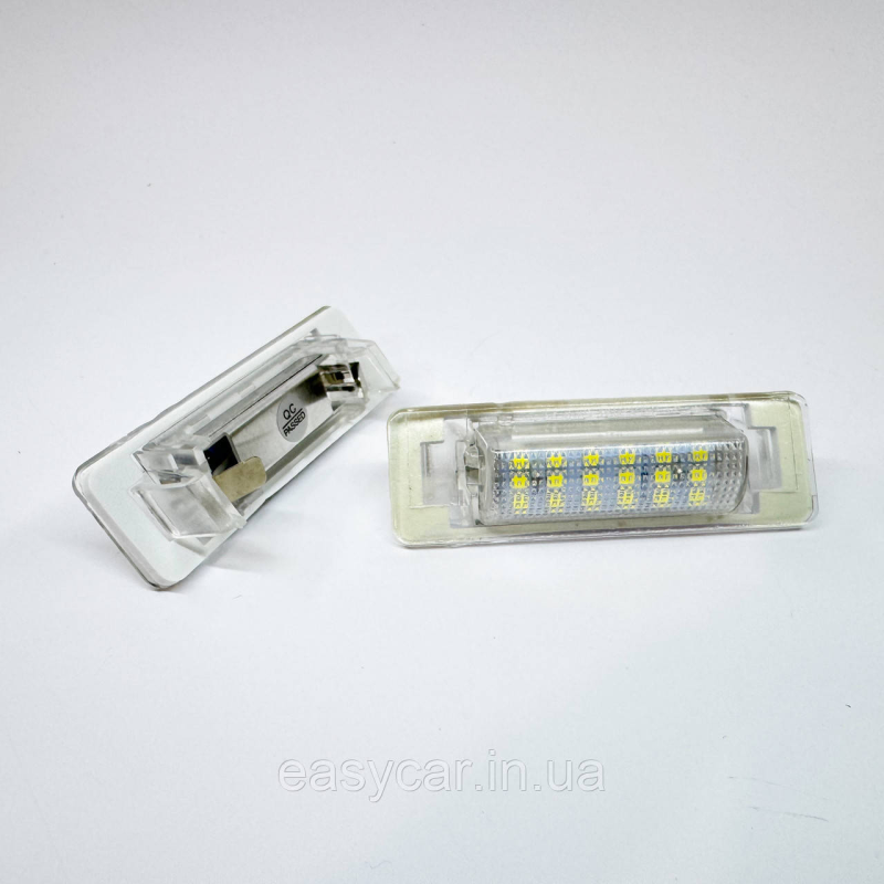 Штатна LED-підсвітка номерних знаків Mersedes-Benz W210, W202 Штатна LED-підсвітка номерних знаків Mersedes-Benz W210, W202