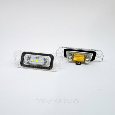 Штатна LED-підсвітка номерних знаків Mersedes-Benz ML-Class W164 R-class, W251