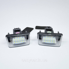 Штатна LED-підсвітка номерних знаків PEUGEOT 206, 207