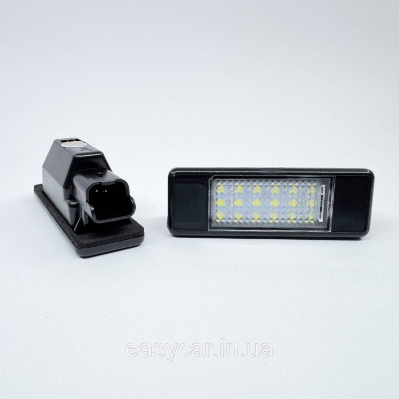 Штатна LED-підсвітка номерних знаків PEUGEOT 106, 1007, 207, 307, 308 Штатна LED-підсвітка номерних знаків PEUGEOT 106, 1007, 207, 307, 308