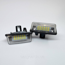 Штатна LED-підсвітка номерних знаків Toyota Crown, Reiz, Vios, COROLLA