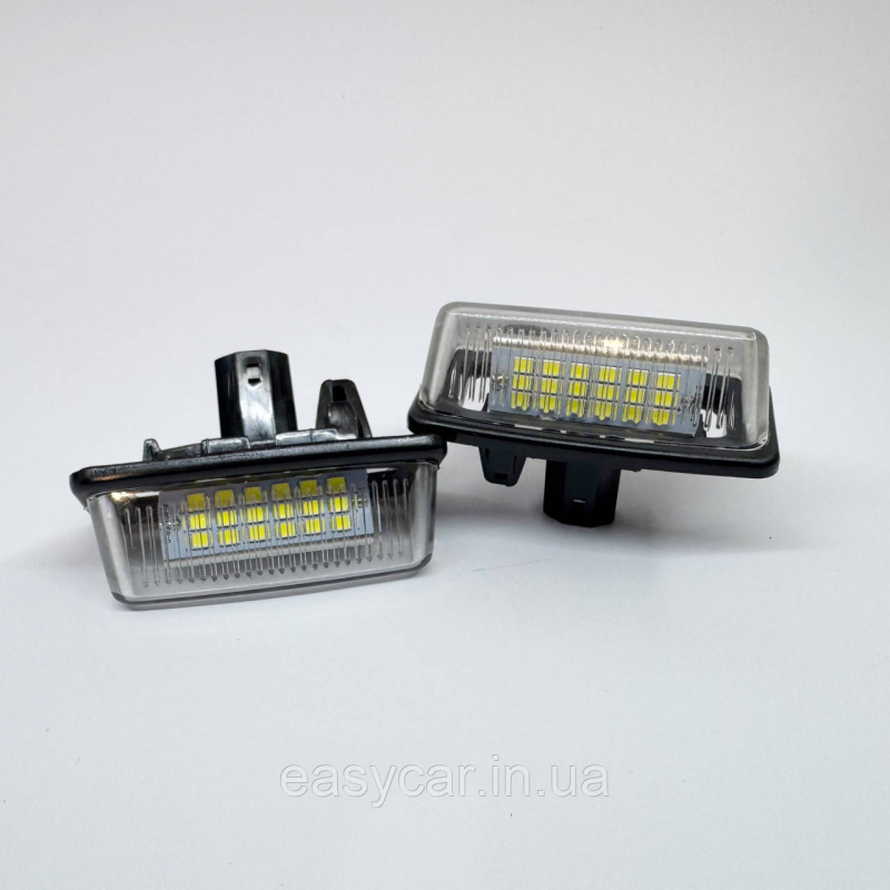 Штатна LED-підсвітка номерних знаків Toyota Crown, Reiz, Vios, COROLLA