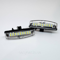 Штатна LED-підсвітка номерних знаків Toyota / LEXUS Camry, Avensis Verso, Echo, Prius, Is200 / Is300, Ls430