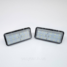 Штатна LED-підсвітка номерних знаків Toyota Land Cruiser, Lexus LX470