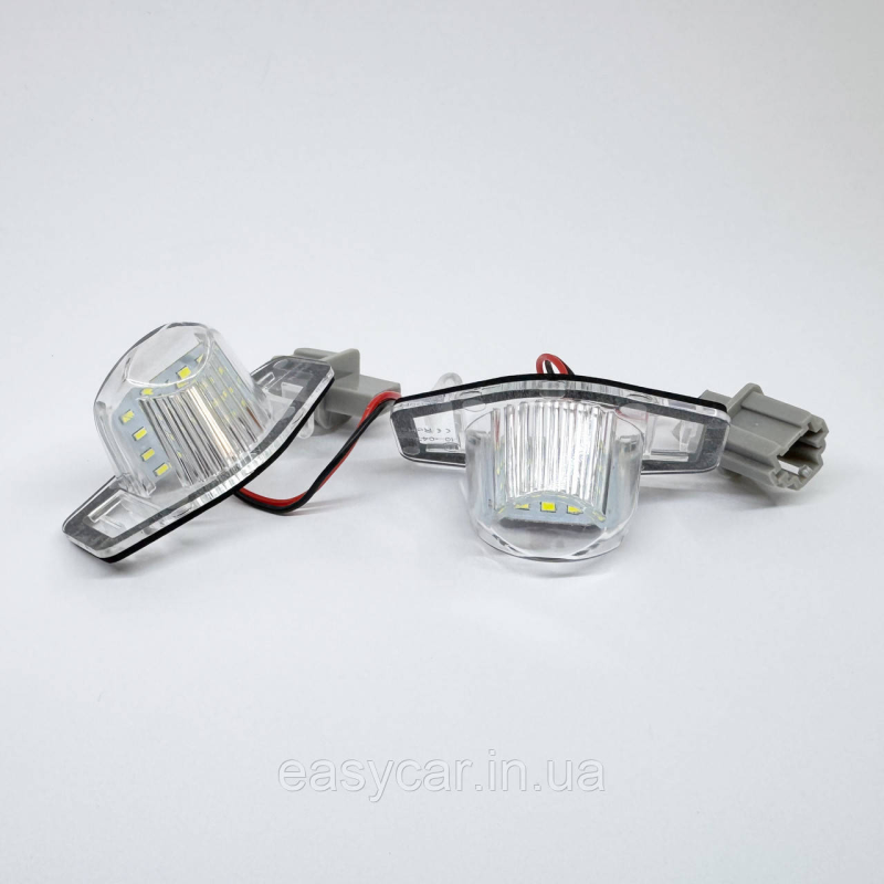 Штатна LED-підсвітка номерних знаків HONDA Crosstour, CR-V, FR-V, HR-V, Insight, Jazz, Odyssey, Stream