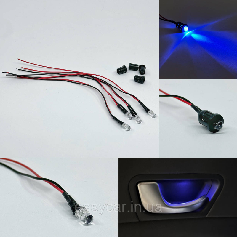 Підсвітка дверних ручок/ніш ФІОЛЕТОВА діаметр 5мм Підсвітка дверних ручок/ніш ФІОЛЕТОВА діаметр 5мм